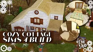 Cozy Cottage Sims 4 Speed Build | ⚙︎ The Wandering Automaton ⚙︎