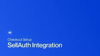 Checkout Setup - SellAuth Integration