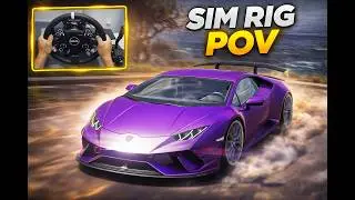 Lamborghini Hurac&aacute;n Performante | Forza Horizon 5 | Steering Wheel Gameplay