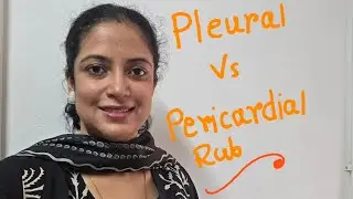 Pleural rub vs pericardial rub