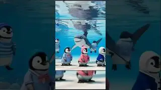 Fun Friends Penguin & Baby Shark | Kids Shorts | Chichu Rhyme | رقص ممتع | Baile Divertido