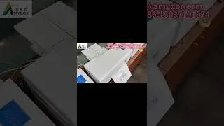 Hot stamping of patterns on paper, Digital Foil Printer Amydor 360D