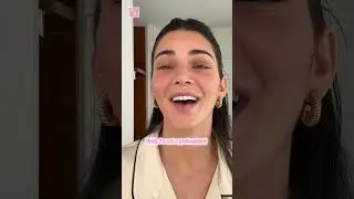 Kendall Jenner shows us her eye makeup steps 💄✨#kendall #jenner #makeup #vogue