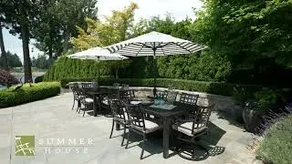 Sherwood Dining Table and Stratford Chairs at the Horse Head Bay House