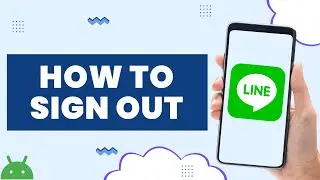 how to sign out from line app