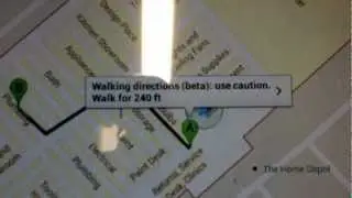 Google Indoor Maps inside Home Depot