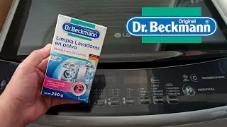 Lavadora LG Inverter Turbodrum y productos Dr. Beckmann. Limpiador de Tina (Parte 2...)