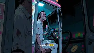 The Frozen Horror of Mr. Chills 😱 | Creepy Ice Cream Truck #Shorts