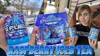 NEW DanucD Raspberry Iced Tea GFUEL Flavor Review!