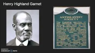 Famous Abolitionists from 1820-1860