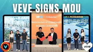 Ep 88: VEVE Signs MOU With Alibaba Cloud (#1 Largest Cloud Service Provider in Asia!)