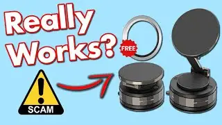 Vipbugo Vacuum Magnetic Phone Holder Review - Legit or Scam?