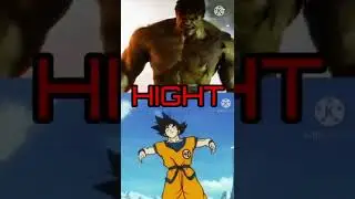 WHO IS STRONGEST? HULK VS GOKU