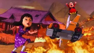 Himari's Survival Moment in the Volcano Blast | Kung-Fu Kings 4