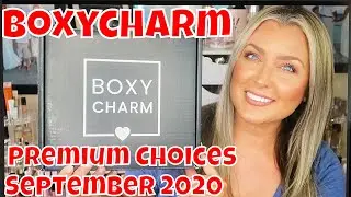 September 2020 Boxycharm Premium Box Choices | Plus NEW Boxy Popup Items