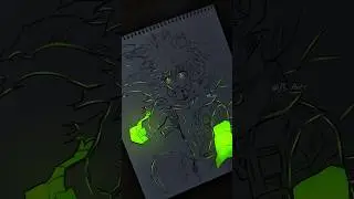 drawing Deku 🤞 | My Hero Academia  ✨ | #shorts #myheroacademia #sketch