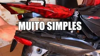 COMO COLOCAR A RABETA DA FAN 150 NA FAN 125 - FAÇA VOCÊ MESMO