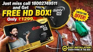 Dish Tv HD set top box - Only 1299 - Dish tv hd review | how to setup dish Tv hd set top box