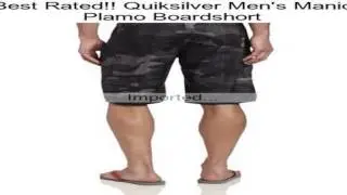 Quiksilver Men's Manic Plamo Boardshort Review