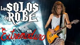 TODOS LOS SOLOS DE GUITARRA DE ROBE EN EXTREMODURO