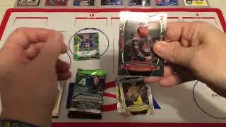 @kingnascar opens Christmas stocking stuffer blaster #3 of 2021 Panini Prizm NASCAR 12/31/21🏁