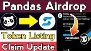 panda new update Air drop ll panda new update token ll panda listing ll panda new update Air drop