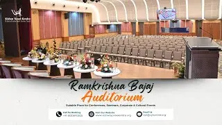 Ramkrishna Bajaj Auditorium for Conferences & Cultural Events | Capacity 350 | Book Now
