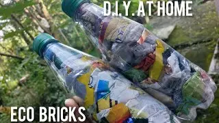 ECO BRICKS l A solution to Plastic Pollution l DIY at home l Plastic Management
