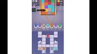 Color Knitzy Level 722. Walkthrough Gameplay 