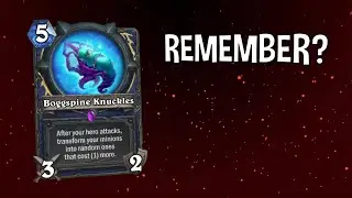 Hearthstone - Remember Evolve Shaman?