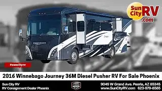 2016 Winnebago Journey 36M RV For Sale Phoenix | Sun City RV Consignment Dealer