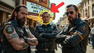 Bikers Mess With The WRONG Soldier At A Movie Theater