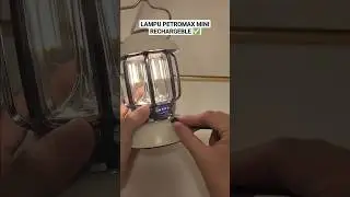 Lampu petromax mini bisa di cas ✅