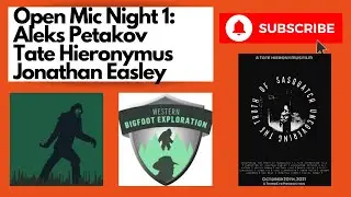 Open Mic Night 1: Aleks Petakov, Tate Hieronymus, Jonathan Easley