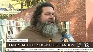 Friar faithful show their fandom