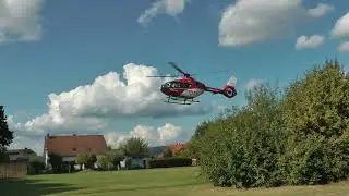 Christoph 44 Landeanflug Einsatz in Uslar