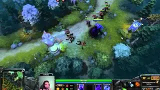 Playing Queen of Pain, Enigma, Dark Seer