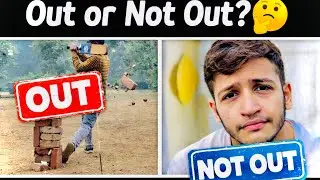Tape ball 5 overs match video ( Hassan bhai out huy ?🤔 