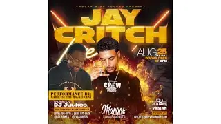 Jay Critch Live from Pawtucket RI (8/25/23) Recap & Opening Performance by #RostersEntertainment