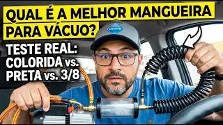 TESTE A TETE. Mangueira no vácuo. Qual é a melhor?