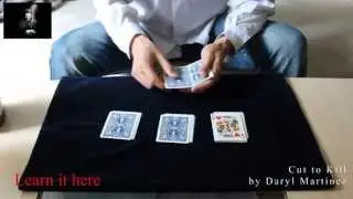 [Best Card Trick] Great spectator Ace-cutting (easy) - Cut to Kill