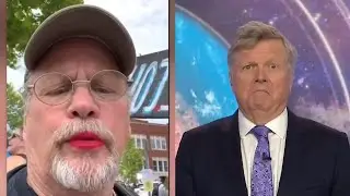 World’s Gone Mad: Crazy lefty puts on red lipstick to protest Trump