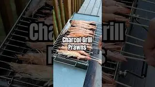 Charcoal-Grilled Prawns
