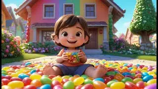 Where Did the Jelly Beans Go | Fun Candy Hunt Nursery Rhyme for Toddlers | Playful Kids Song