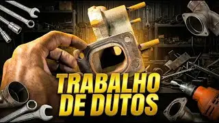TRABALHO NO COLETOR DE ESCAPE E CAIXA QUENTE FIAT 147 TURBO