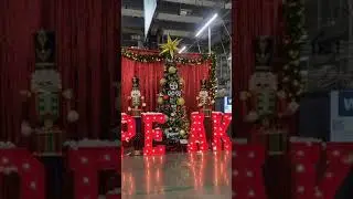Two 8 Ft Giant Nutcracker With LED Moving Eyes! Christmas Inside Amazon! #shorts