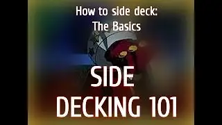 SIDE DECKING 101: This might make you better at game 2 and 3 ! For new competitive duelist
