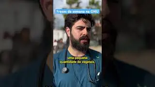 Frases da semana na #onu - #guerranuclear #iran #gaza #mudan&ccedil;aclim&aacute;tica #ondasdecalor