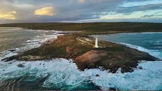 This is Cape Leeuwin lighthouse Cinematic Video