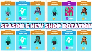 Fall Guys Season 6 New Shop Rotation! | Guy Spelunky, Ana Spelunky, The Groundskeeper more